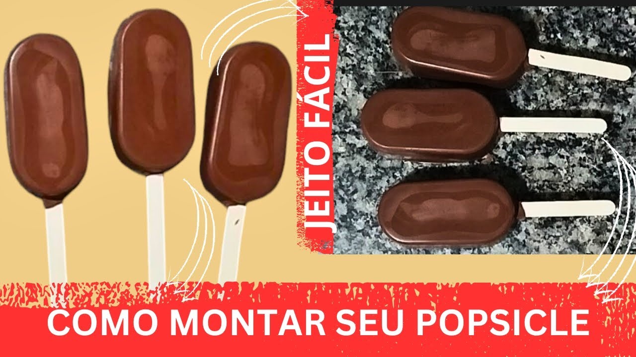 BOLO NO PALITO ( POPSICLE ) | FAÇA E VENDA CAKEPOP | Sem complicações jeito fácil