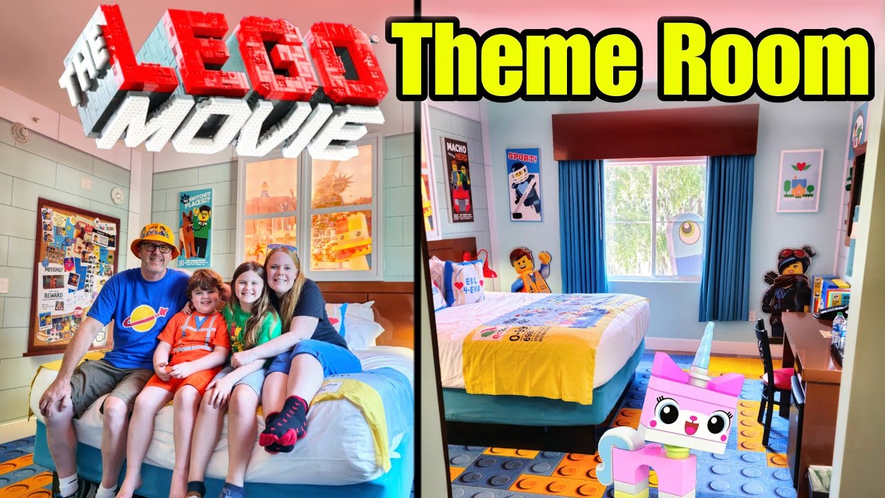 The Lego Movie Room at Legoland Florida Hotel is the COOLEST Room Ever!