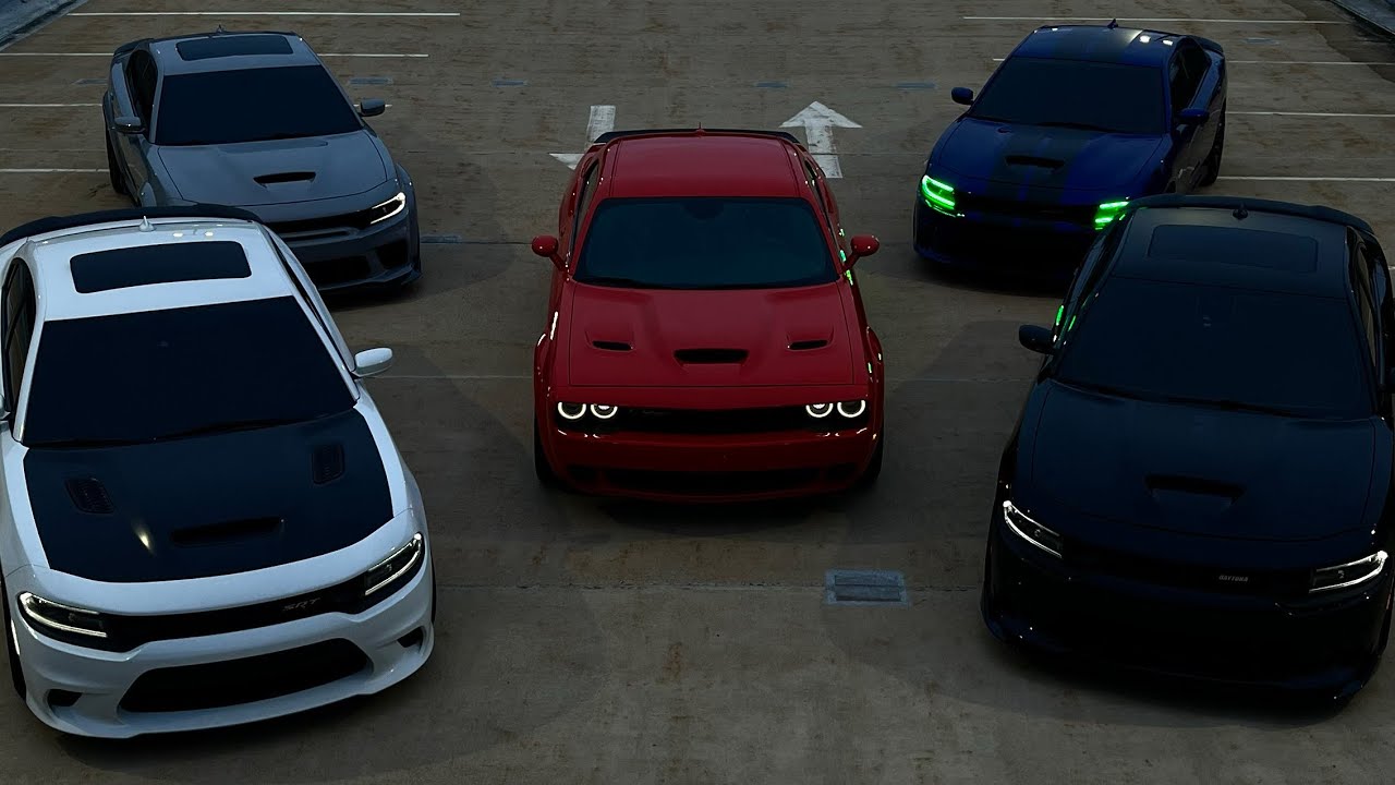 5 SCATPACKS CUT UP IN TRAFFIC💨🥷
