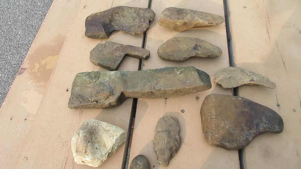 Archaic Stone Tools And Ancient Artifacts, Mounds