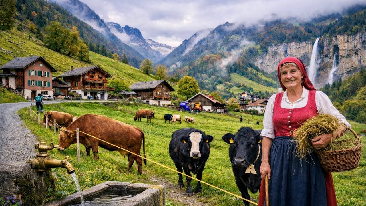 No Music, No Voice! Just the Pure Magic of Switzerland’s Most Beautiful Villages | 4K