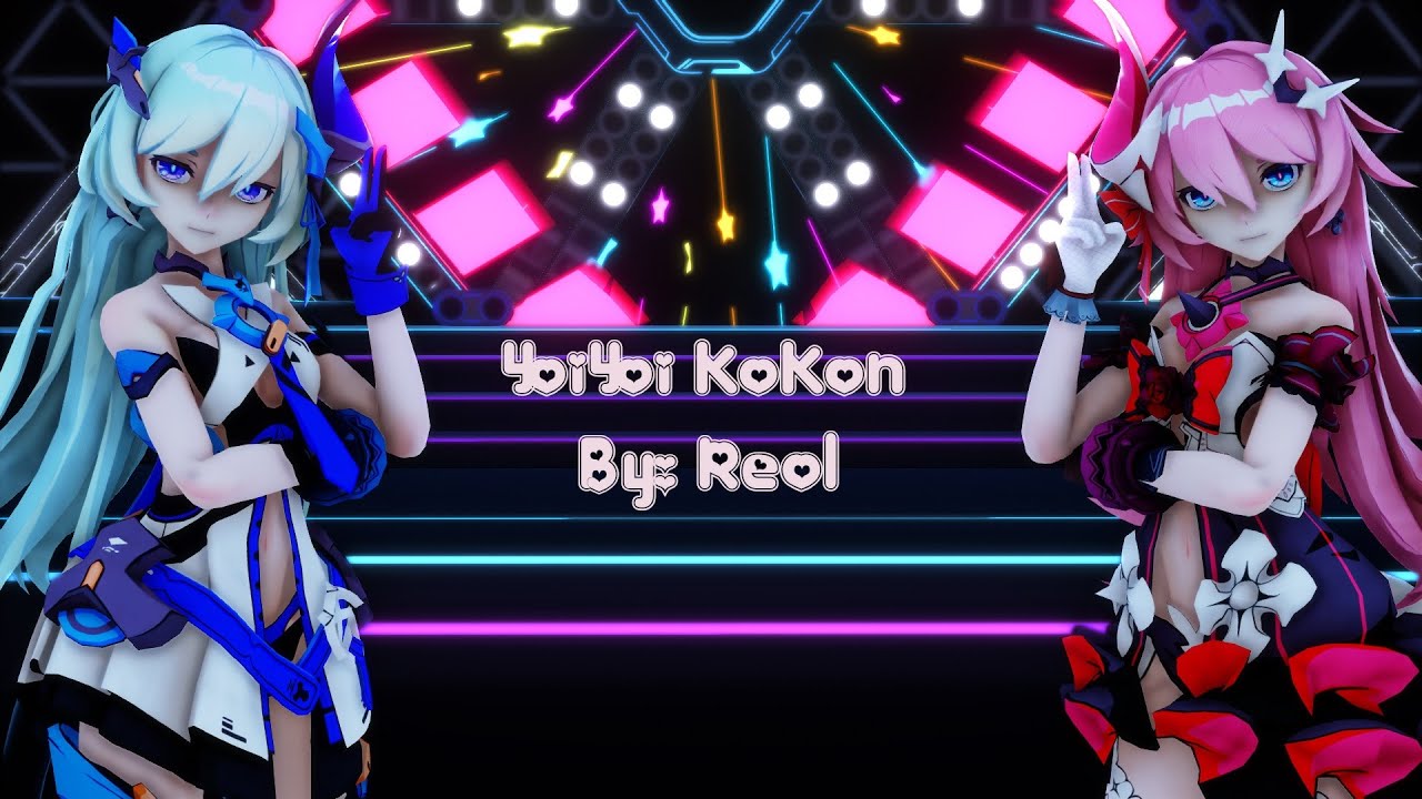 [MMD] HONKAI 3RD - ROZALIYA & LILIYA - YOIYOIKOKON [RAYMMD]