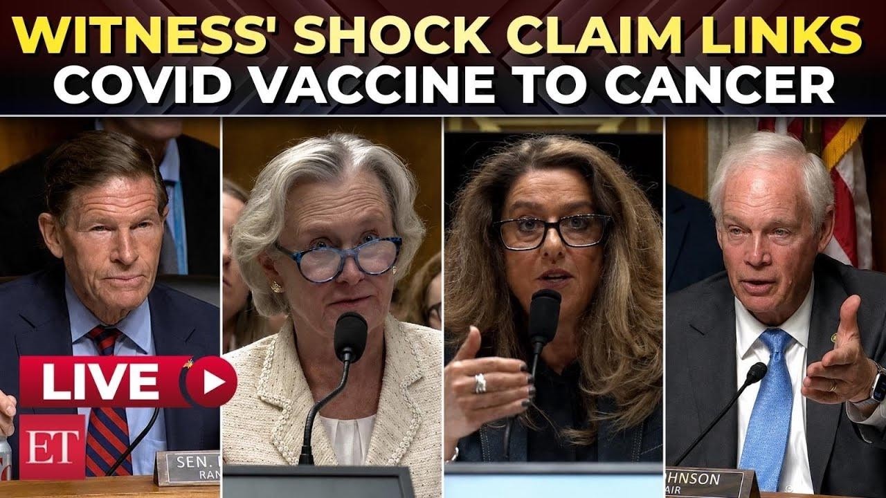 'Spike proteins in tumor?': Chilling claim on 'mRNA COVID vaccines causing Cancer' at Senate hearing