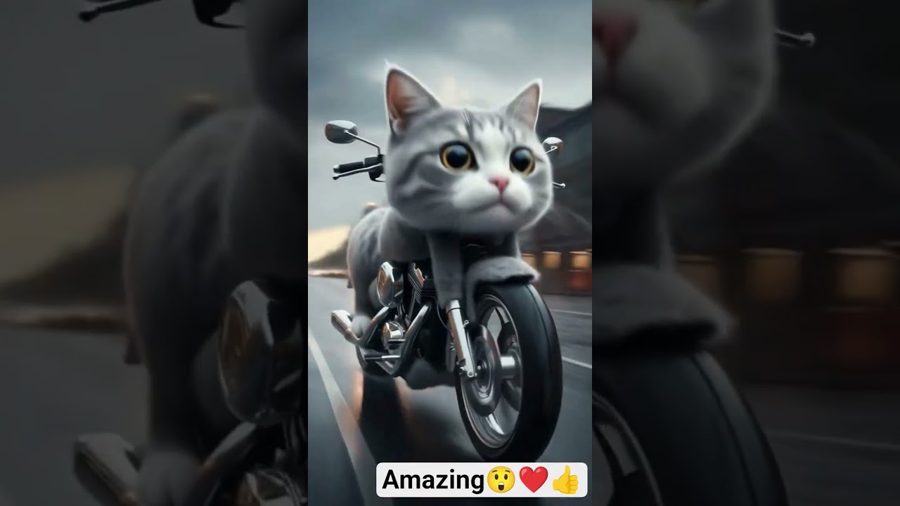 Cat transformation.😲❤👍