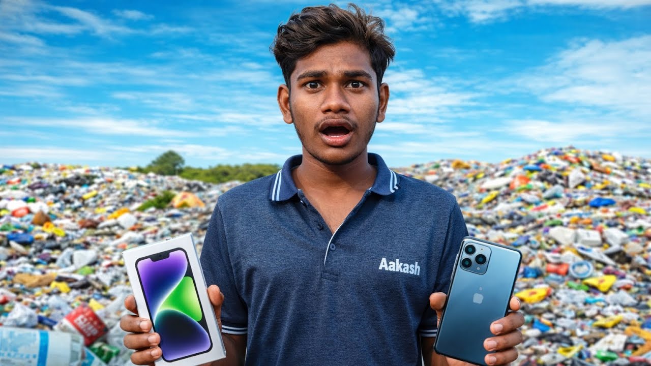 Gaav ke kachare me kya mila 🤔|Village garbage vlog 