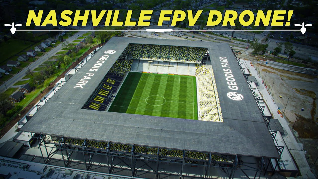 A NEW FORTRESS IN NASHVILLE | FPV Drone Tour of Geodis Park