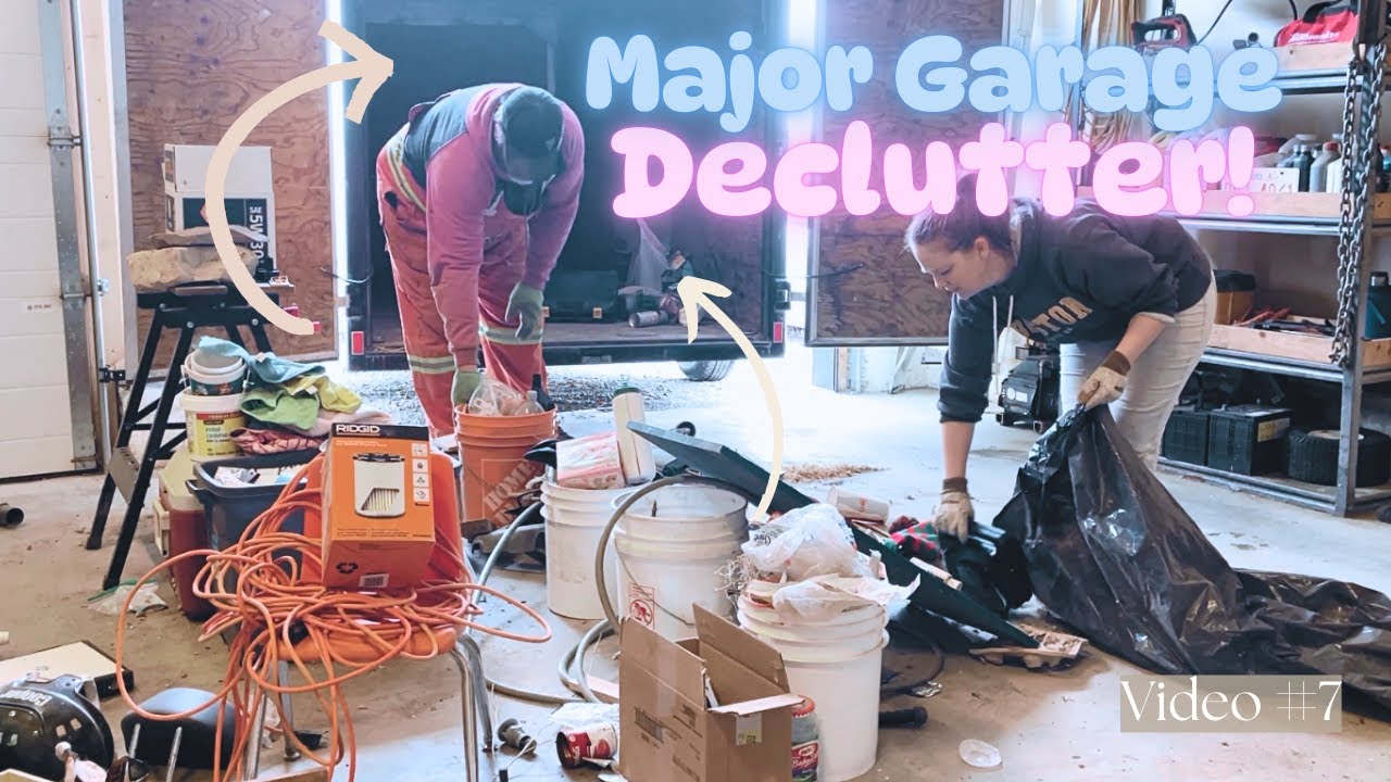 Extreme Garage Declutter: 5.5 Hours of Cleaning & Organizing!