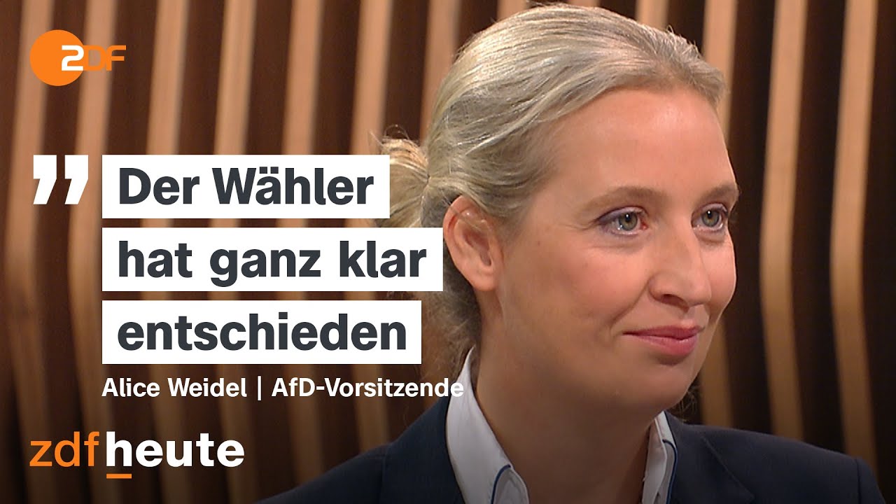 AfD-Chefin Weidel über mögliche Koalitionen: 