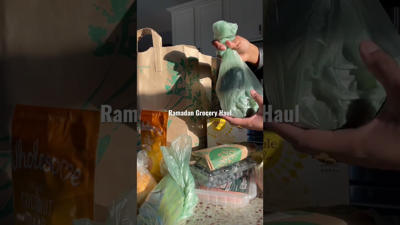 Ramadan Grocery Haul #ramadan #ramadan2023