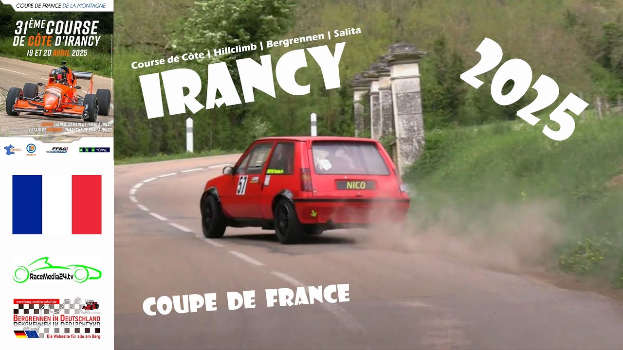 Course de Côte d'Irancy 2025 | Coupe de France de la Montagne | Bourgogne | RaceMedia24.tv | BiD TV