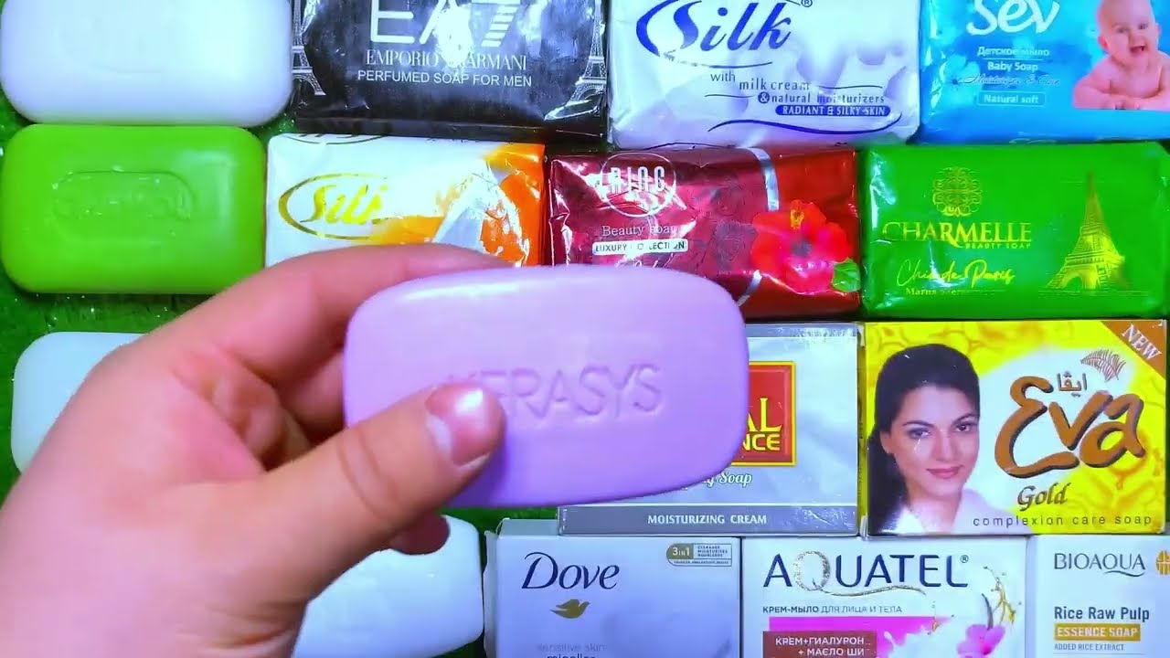 ✨ “Satisfying Soap Unboxing ASMR (No Talking) 🧼 SOAP opening HAUL /Unpacking soap