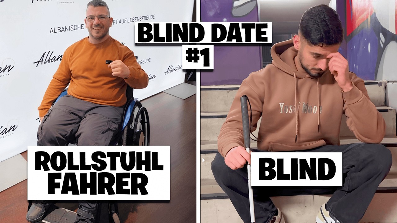 ER WILL AUTO FAHREN - BLINDER trifft ROLLSTUHLFAHRER | Blind Date #1