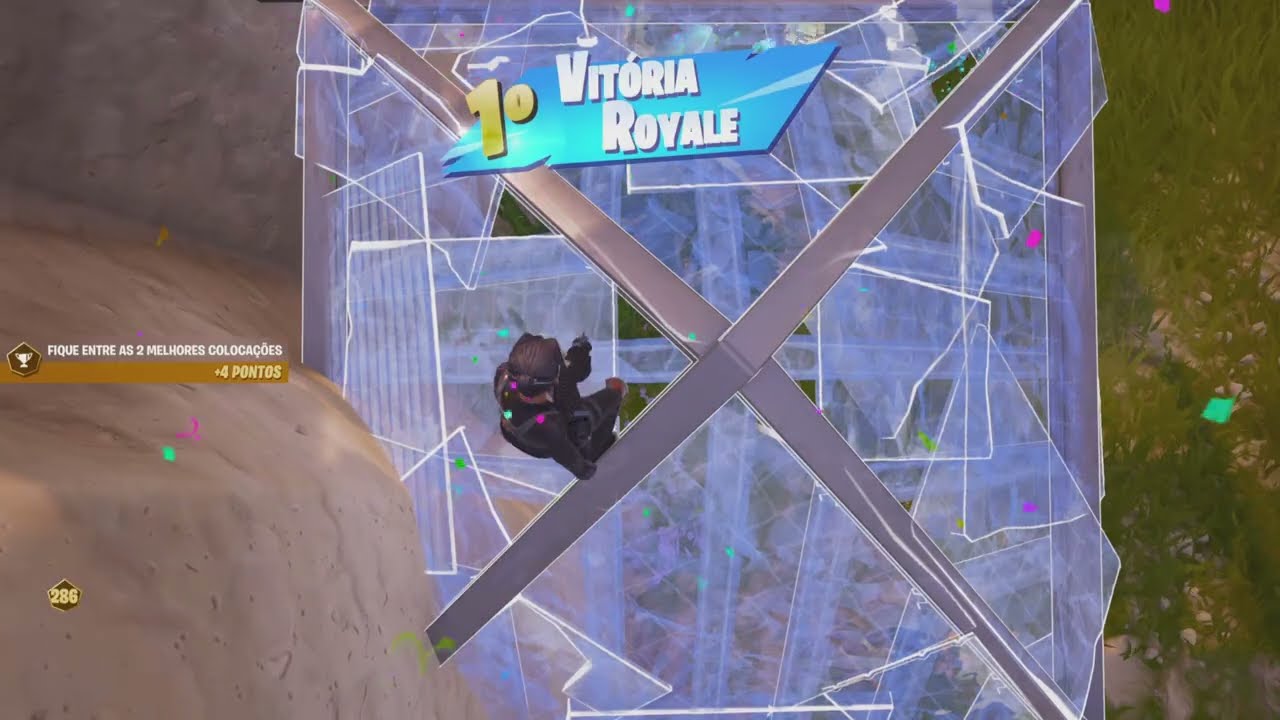 Como eu estou jogando os campeonatos solos do fortnite 