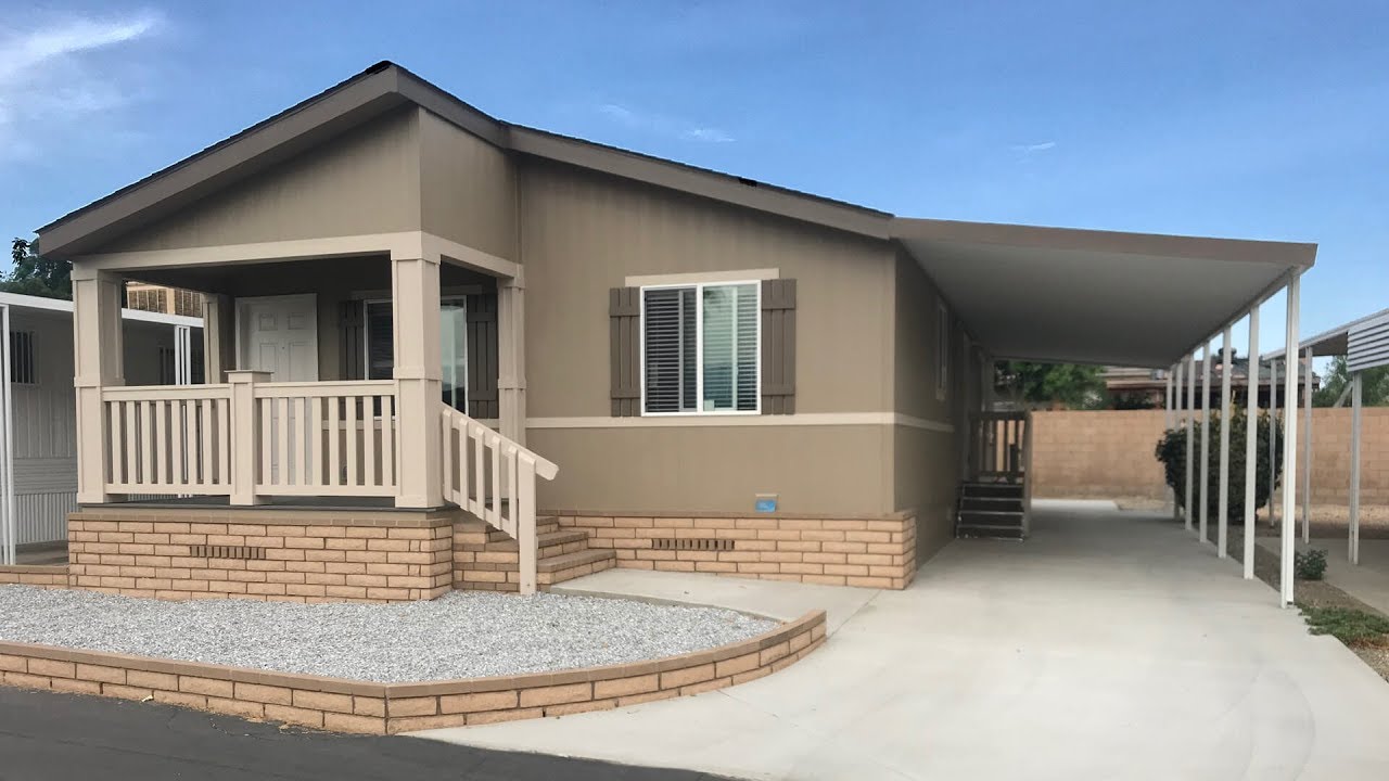 Caravana Mobile Estates Space 29 Brand New Manufactured Home For Sale. San Jacinto, Hemet CA