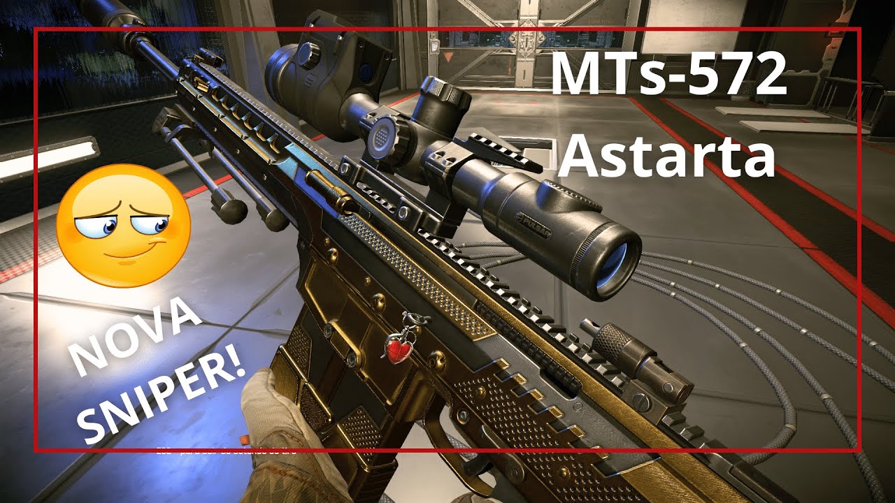 MTs-572 Astarta, nova sniper vale a pena ? Warface: CLUTCH