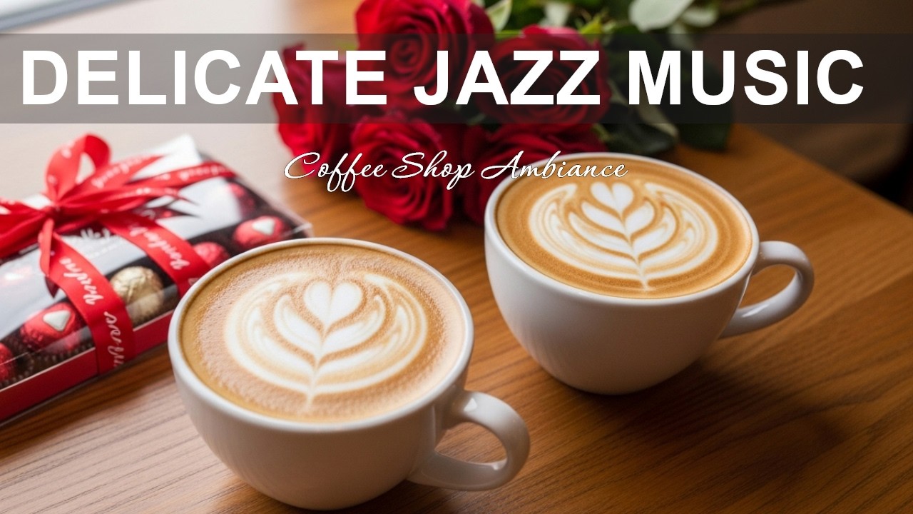 Dalicate Jazz Music☕Happy Winter Cafe Music & Soothing Bossa Nova Piano for Unwind