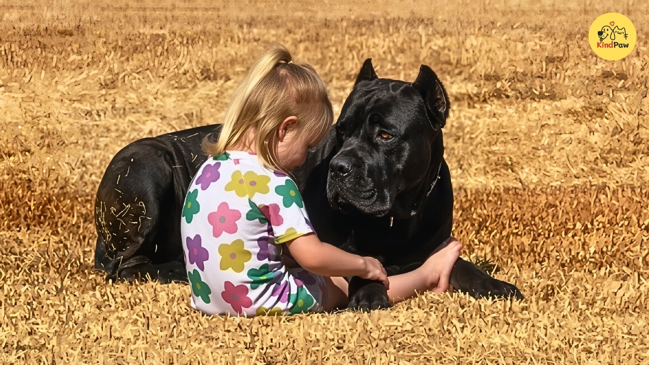 Chłopiec dorasta ze swoim ważącym 125 funt&oacute;w psem rasy cane corso, kt&oacute;ry nigdy go nie opuszcza