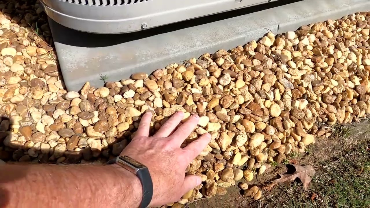 Mulch Glue on Pea Gravel  After 1 Year Review