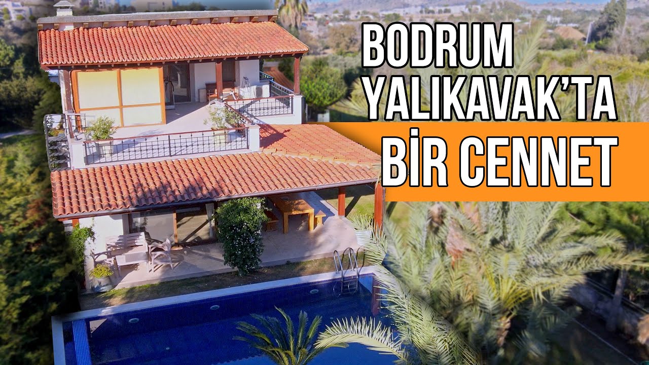 Yalıkavak'ta Satılık Çiftlik Evi- GÖKÇEBEL'de Bir CENNET