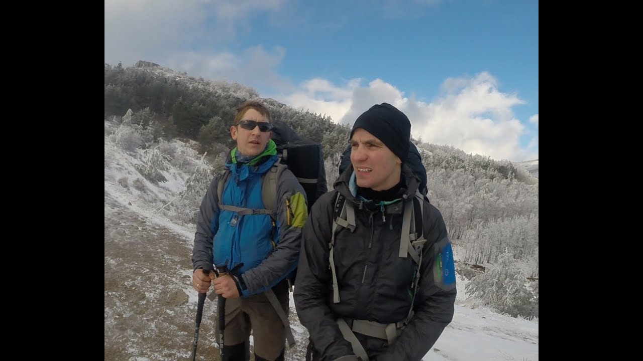 Туристический поход по Крыму Январь 2016