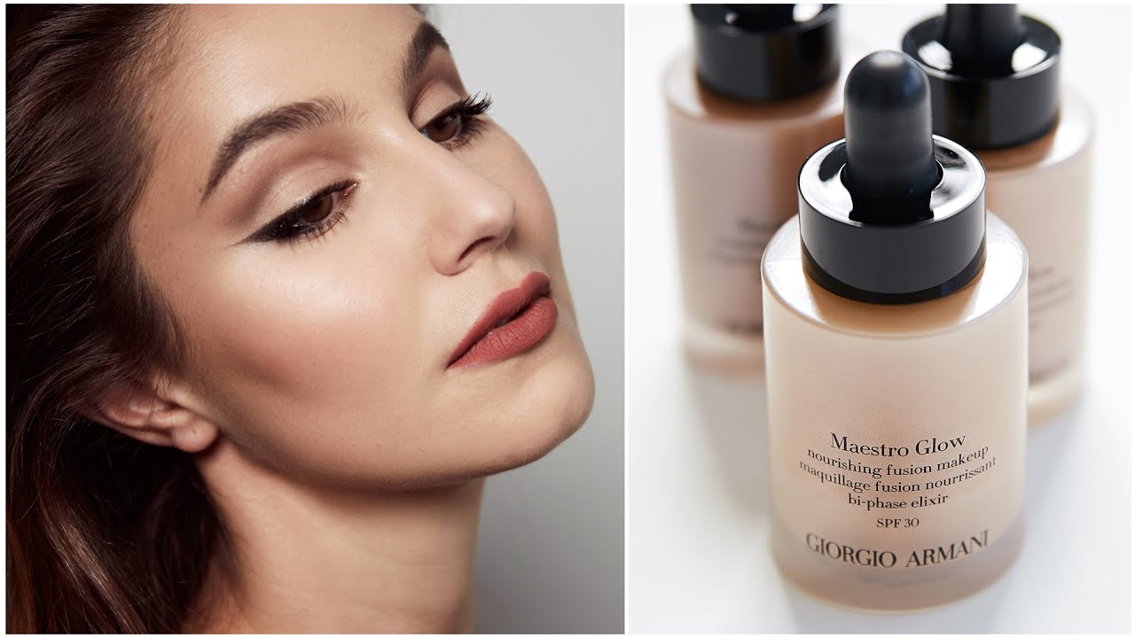 Armani Maestro GLOW Foundation First Impressions Review | Karima McKimmie