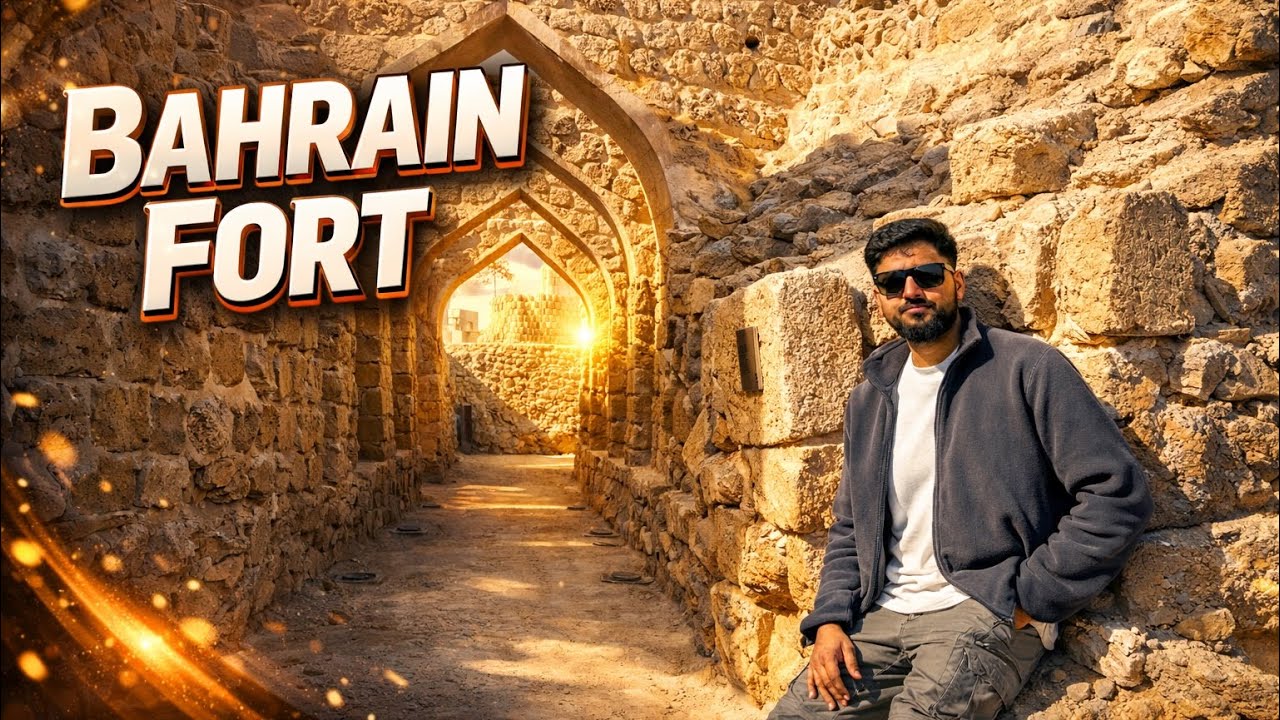 Bahrain Tour | Exploring Bahrain Fort (Qal’at al-Bahrain) #bahrain #tourism #tour #fortress #old 