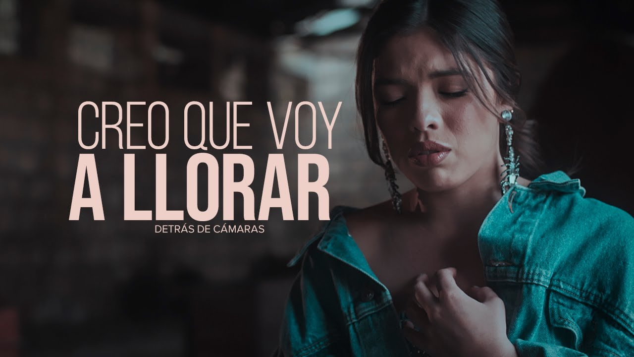 Creo Que Voy A Llorar - Sara Angel (Detrás de Cámaras)
