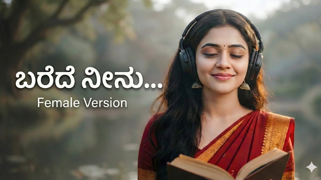 ಬರೆದೆ ನೀನು… ✍️ | Female Remix Version | Kannada Melody Song | Feel The Music