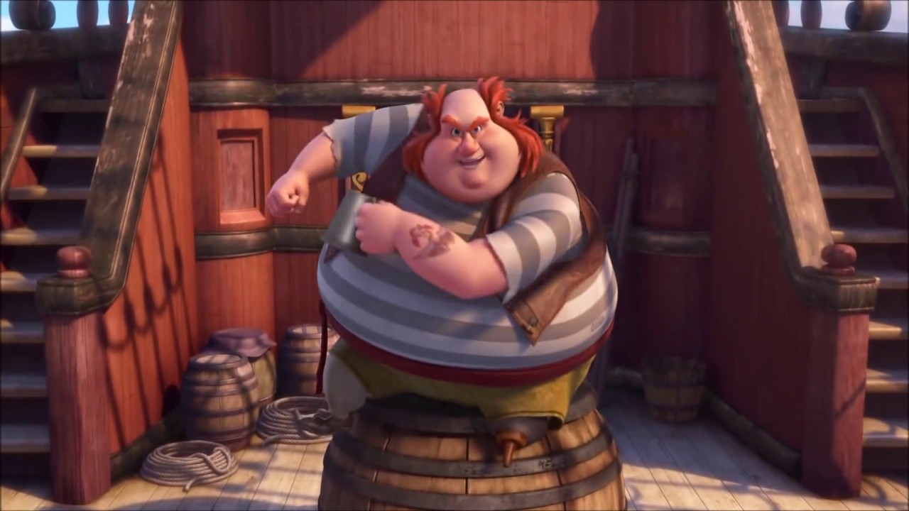 Tinkerbell hadas y piratas HD canción de los piratas