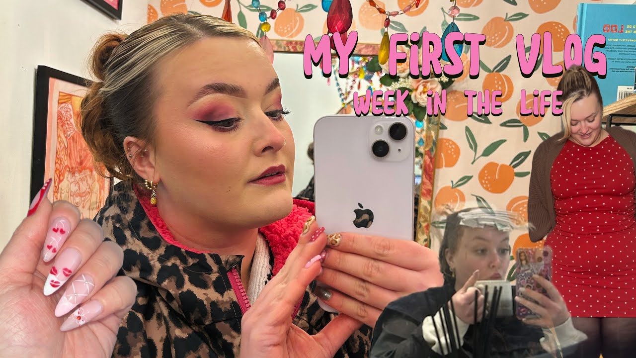 MY FIRST VLOG | week in my life, full hair and nail refresh.
