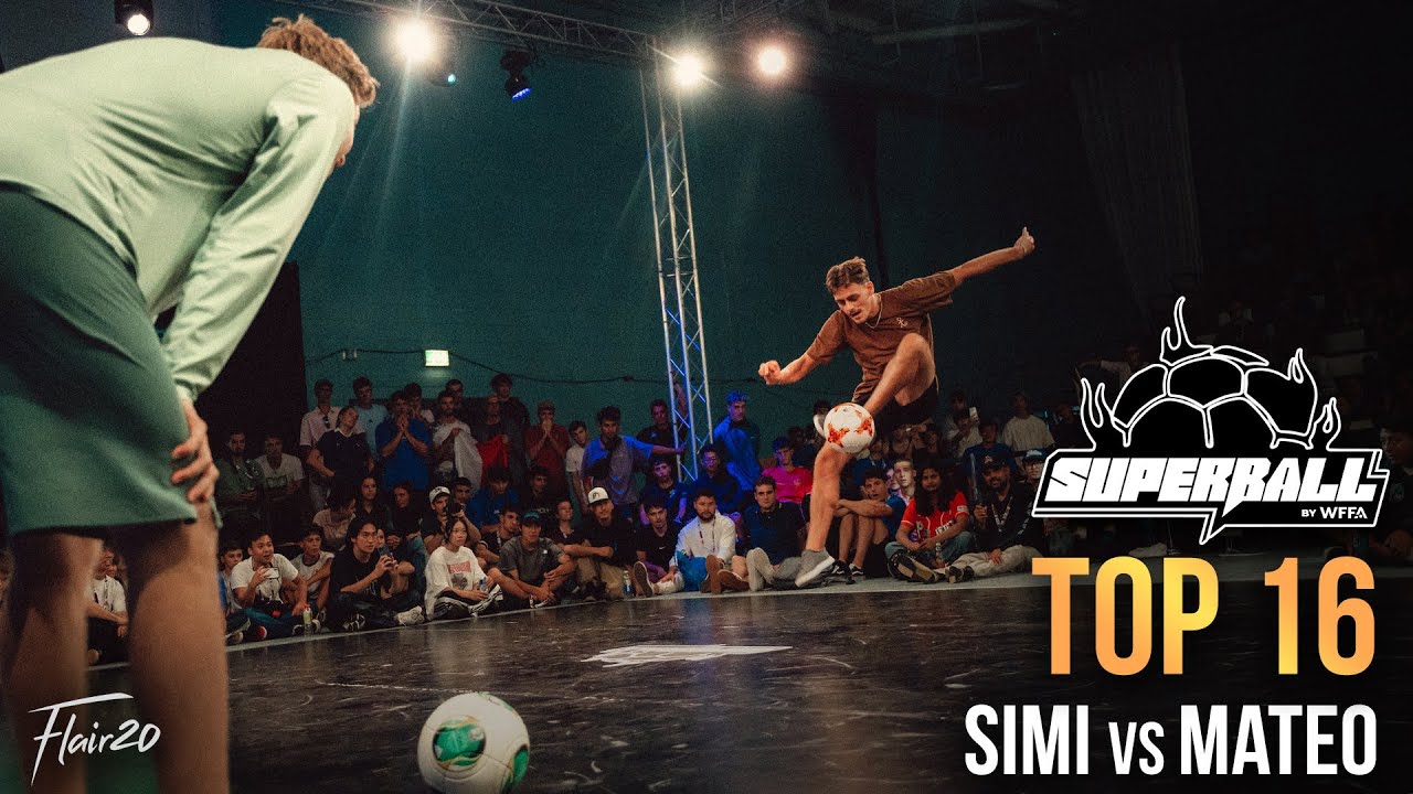 Simi vs Mateo - Top 16 | Super Ball World Freestyle Football Open 2025
