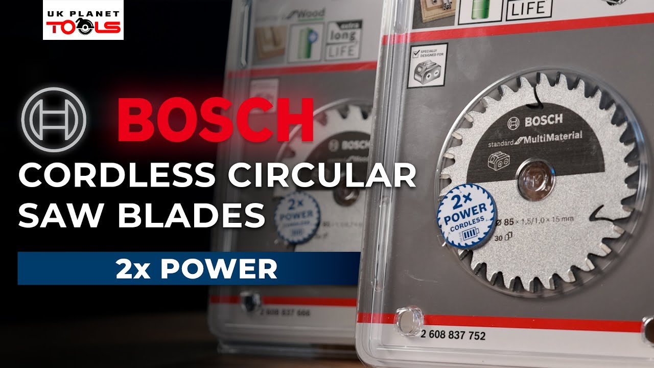 Bosch Power Tool Accessories: Cordless Circular Saw Blades