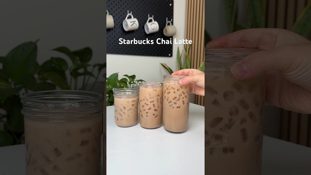 Чай латте Starbucks &mdash; домашний рецепт✨