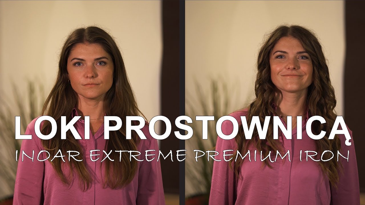 Jak zrobić loki prostownicą Inoar Extreme Premium Iron