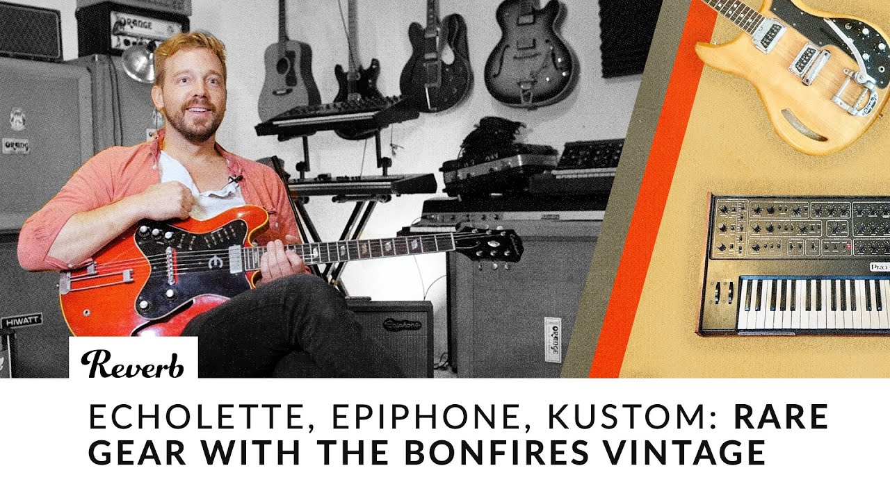 Echolette, Epiphone, Kustom: Rare Gear with The Bonfires Vintage | Reverb