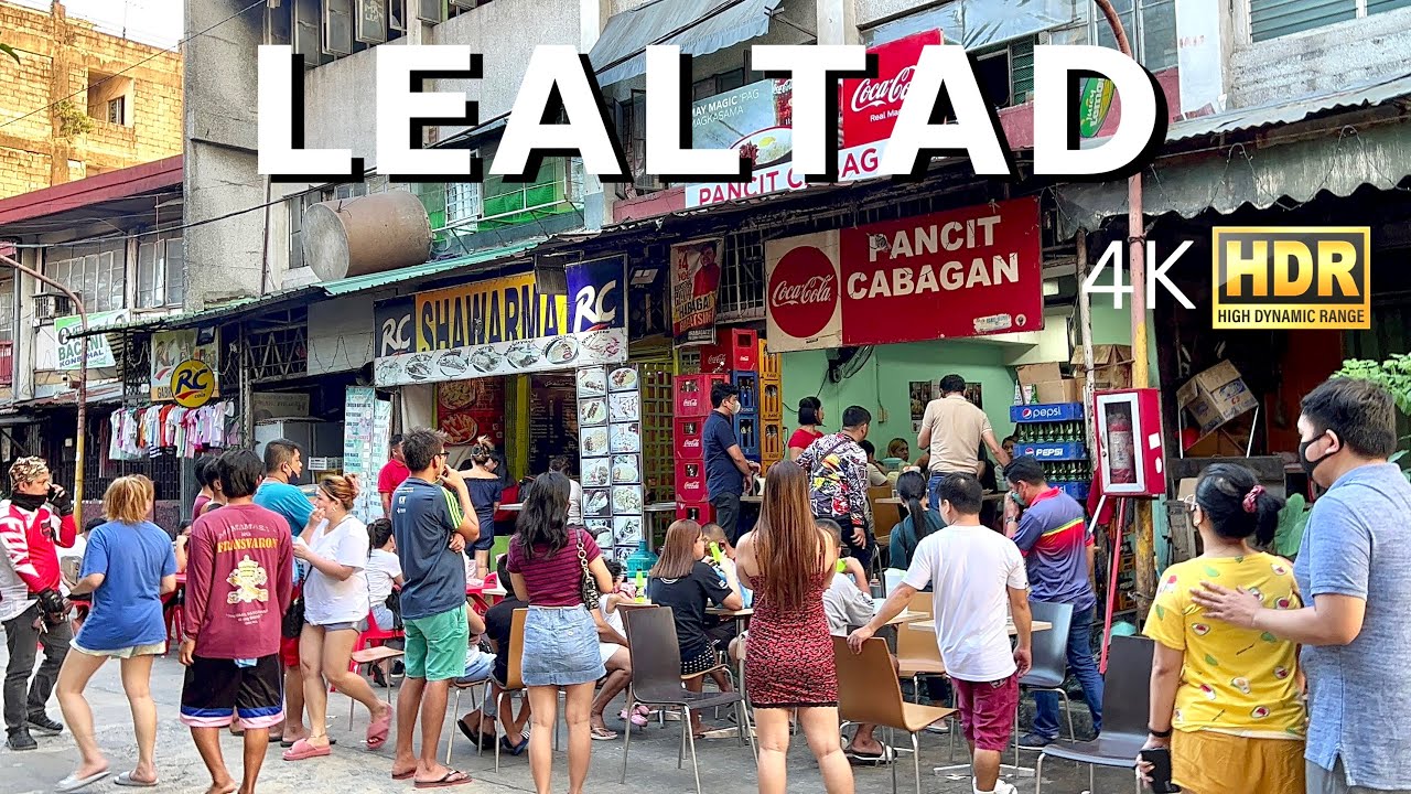 Lealtad Sampaloc Manila Afternoon Walk | 4K HDR | Street Food | Lealtad Streets Manila Walking Tour