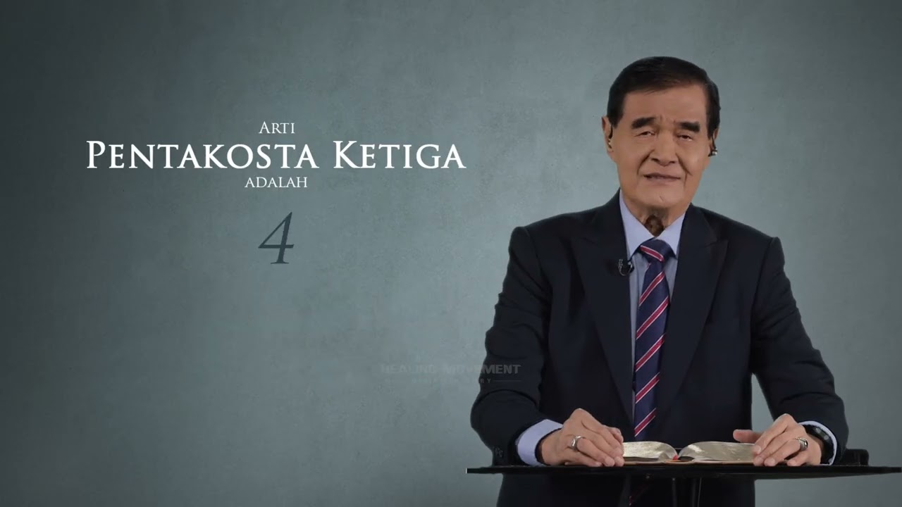 Khotbah Visi Gembala Sidang Pdt. DR, Ir, Niko Njotorahardjo