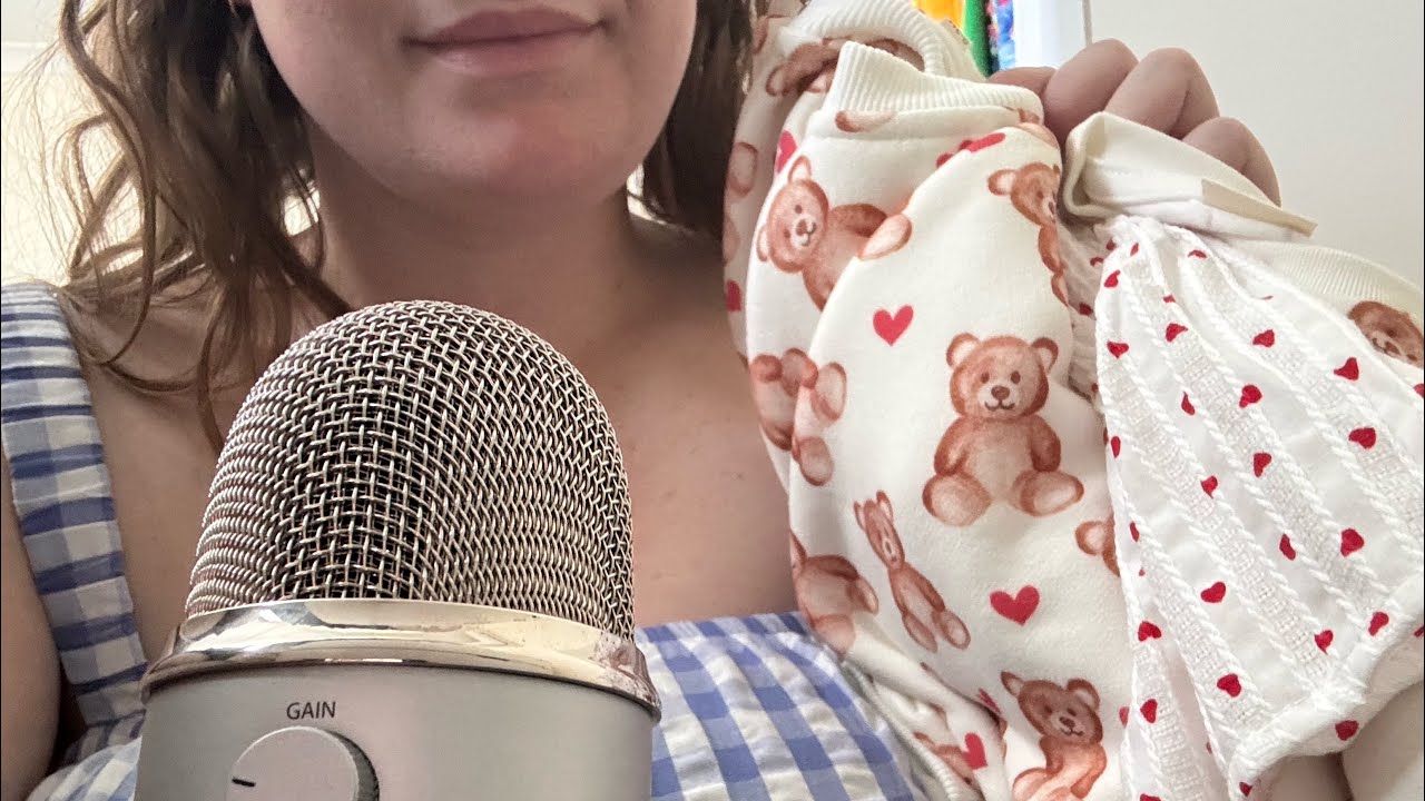ASMR Clothing Haul, Fabric Triggers