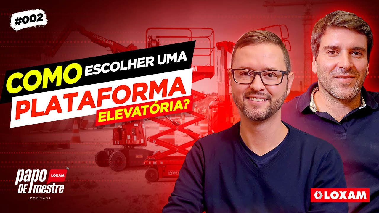 Como escolher uma plataforma elevatória com Ricardo Puccini e Bruno Lourenço - #papodemestre02
