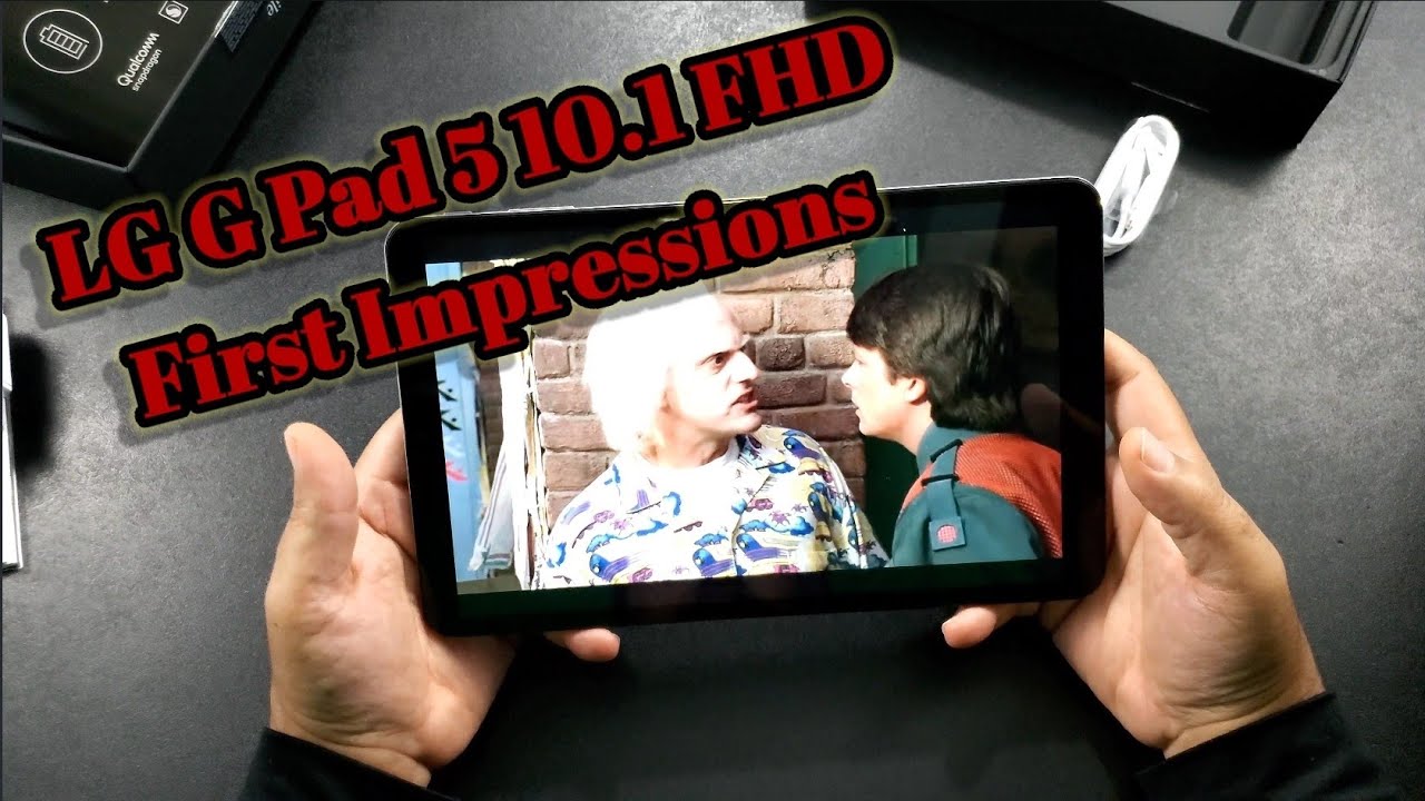 LG G Pad 5 10.1 FHD Unboxing and First Impressions of this 