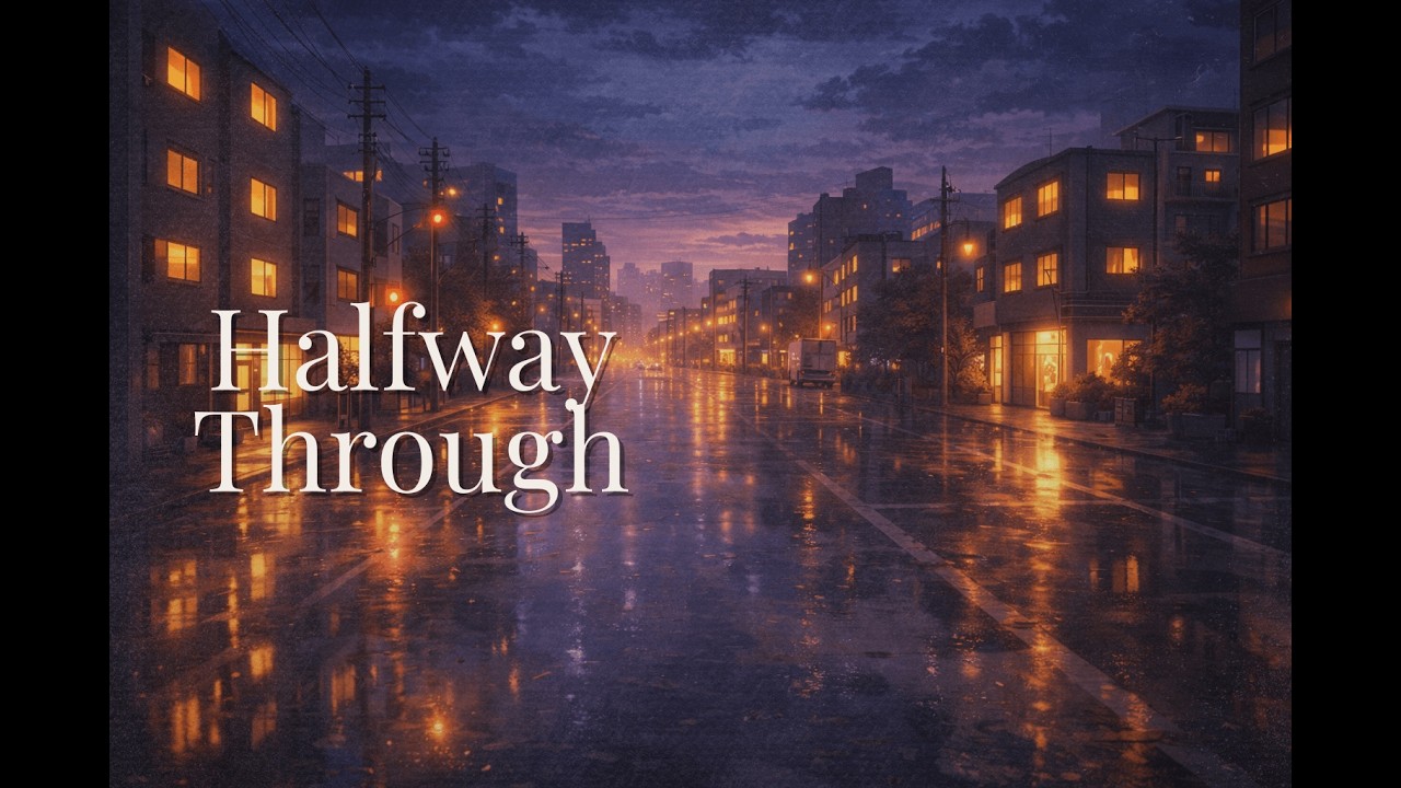 Halfway Through 🌙 마음이 조금 지칠 때 | Emotional Pop Lyrics