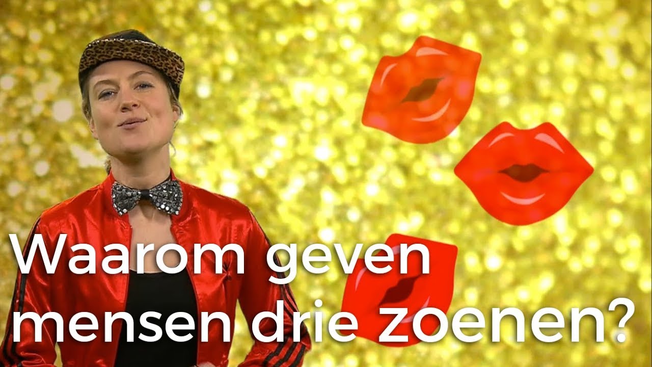 Waarom begroet je iemand met drie zoenen? | Waarom? Daarom! | Het Klokhuis