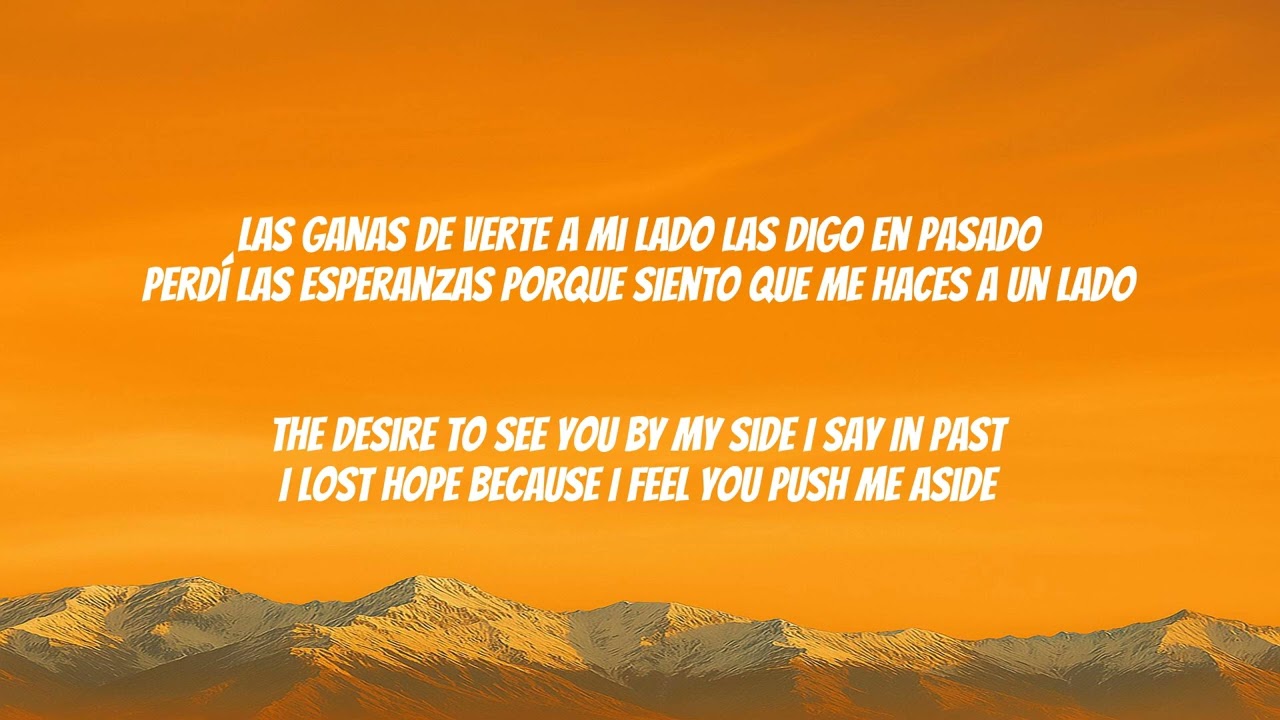 BEELE   Si Te Pillara Spanish and English Lyrics