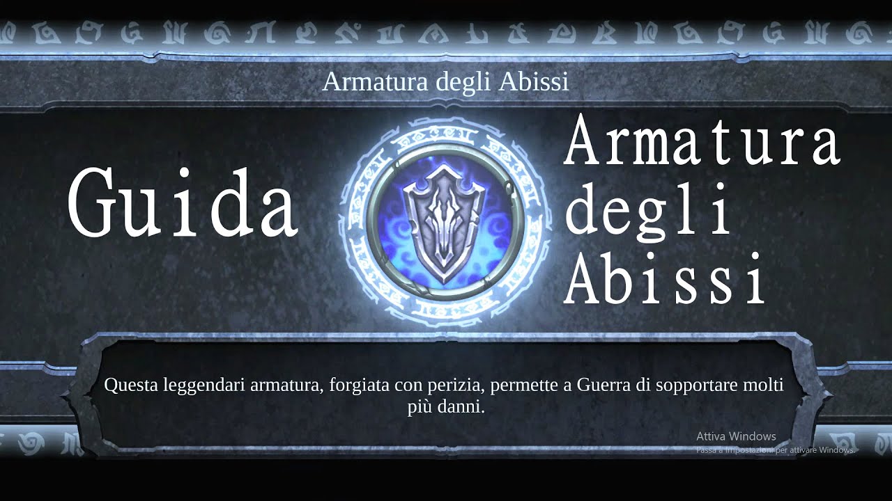 DARKSIDERS WARMASTERED EDITION ► Guida: armatura degli abissi tutti i pezzi