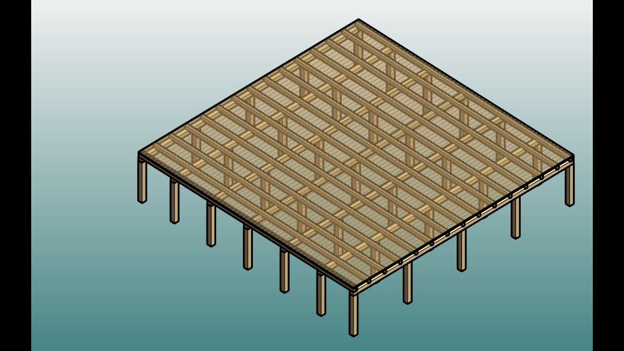 Revit Tutorial (Day 57) - Timber deck
