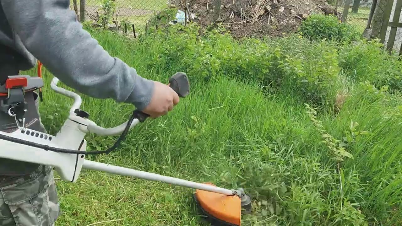 STIHL fs 450,első bevetés!