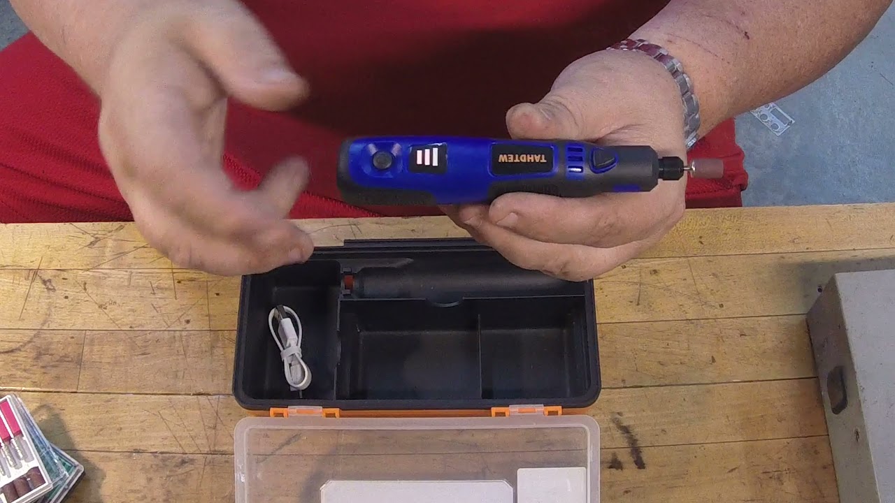 Compact Cordless Powered Rotary Tool Kit USB Charging Made by Tahdtew Full Review