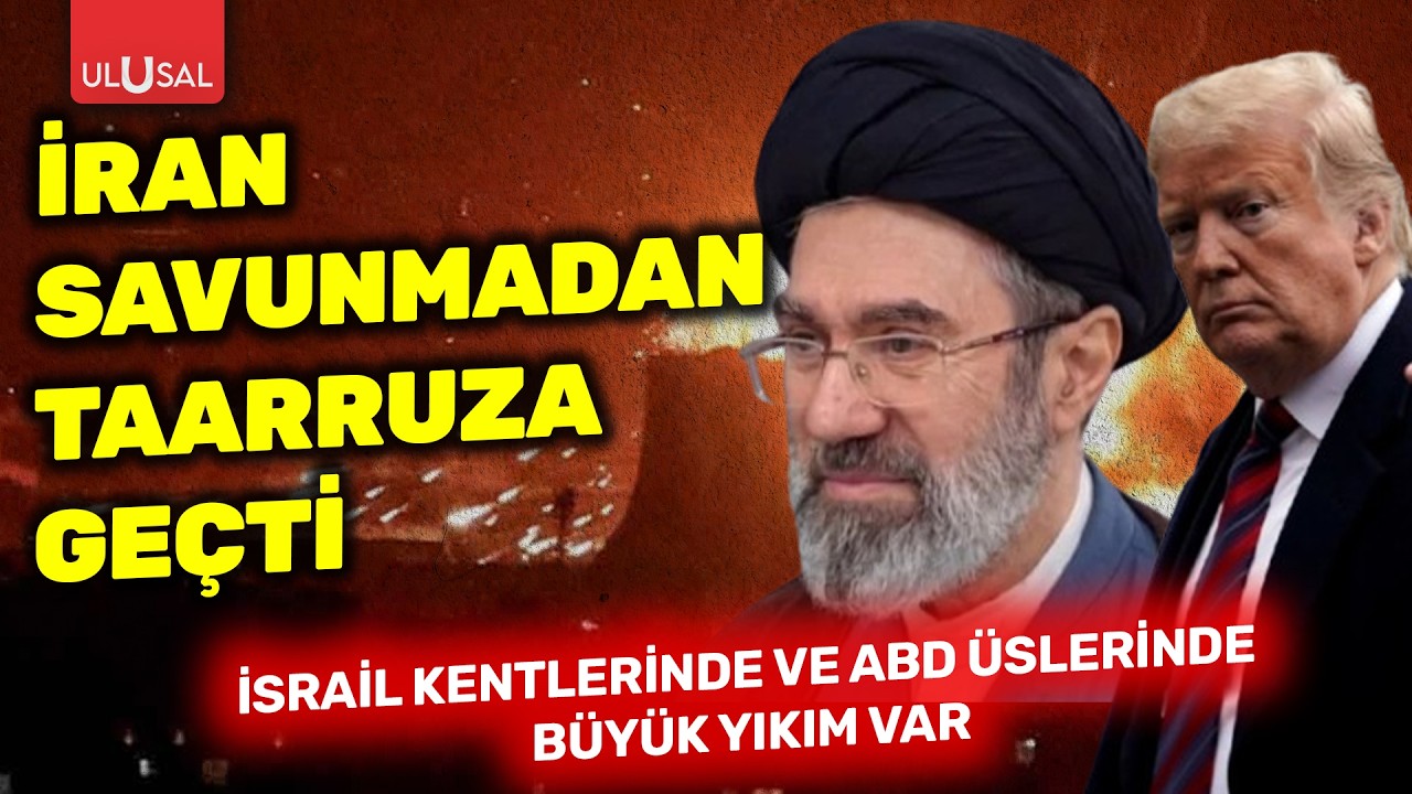 İran savunmadan taarruza ge&ccedil;ti: İsrail kentlerinde ve ABD &uuml;slerinde b&uuml;y&uuml;k yıkım var