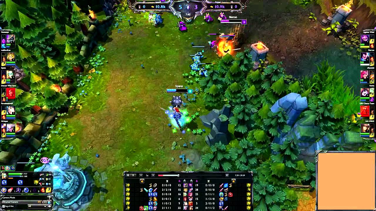 League of Legends - Hexakill 6v6 - Ahri - Part 1