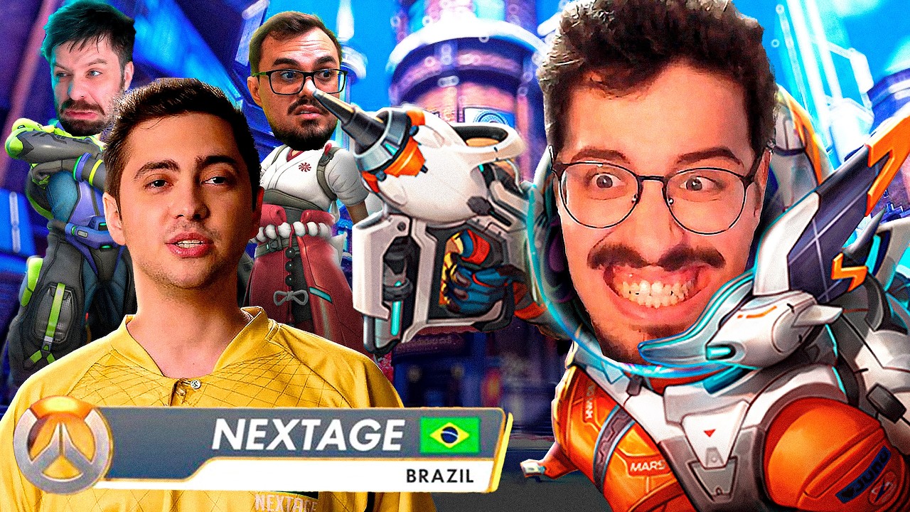 AS LENDAS EST&Atilde;O DE VOLTA EM OVERWATCH com COLEGAS!